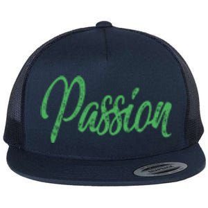 Passion Flat Bill Trucker Hat