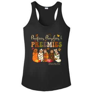 Pacifiers Pumpkins And Preemies Fall Autumn Nicu Nurse Ladies PosiCharge Competitor Racerback Tank