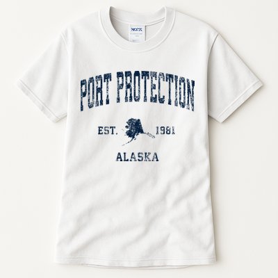 Port Protection Alaska Ak Vintage Athletic Sports Desig Tall T-Shirt