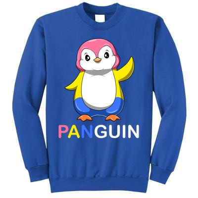 Pansexual Penguin A Colorful Pansexual Panguin Gift Sweatshirt