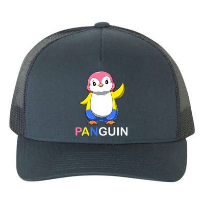 Pansexual Penguin A Colorful Pansexual Panguin Gift Yupoong Adult 5-Panel Trucker Hat