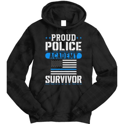 Proud Police Academy Survivor Tie Dye Hoodie