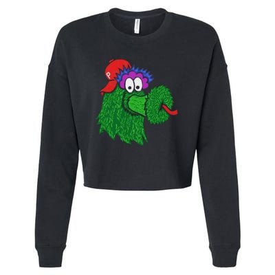 Phanatic P Apparel Cropped Pullover Crew