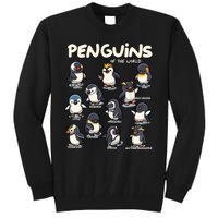 Penguin Penguins Animals Of The World Penguin Lovers Tall Sweatshirt