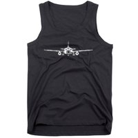 Planespotter Photographer Airplane Spotter Camera Hobby Gift Tank Top