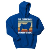 Pug Puppies Are My Favorite People Dog Lover Pet Owner Gift Kids Hoodie