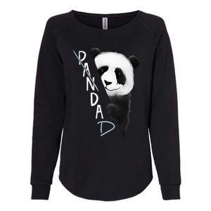 Pandad Panda Bear Bad Dad Joke Fathers Day Gift Womens California Wash Sweatshirt