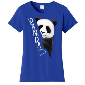 Pandad Panda Bear Bad Dad Joke Fathers Day Gift Women's T-Shirt