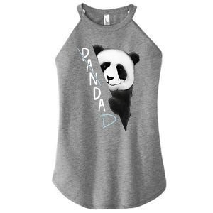 Pandad Panda Bear Bad Dad Joke Fathers Day Gift Women's Perfect Tri Rocker Tank