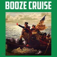 Political Party Booze Cruise Shades & Red Cups T-Shirt