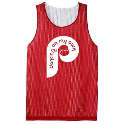 Philly Philadelphia Baseball I Keep Dancing On My Own Mesh Reversible Basketball Jersey Tank