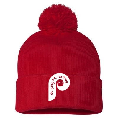 Philly Philadelphia Baseball I Keep Dancing On My Own Pom Pom 12in Knit Beanie