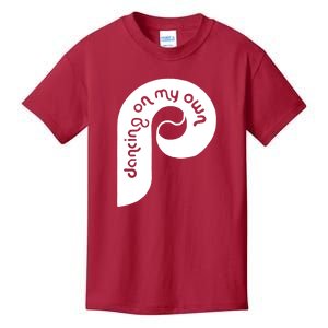 Philly Philadelphia Baseball I Keep Dancing On My Own Kids T-Shirt