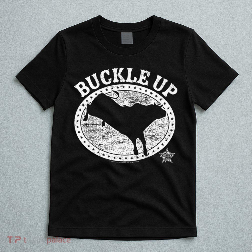 Pbr Professional Bull Riders Buckle Up T-Shirt