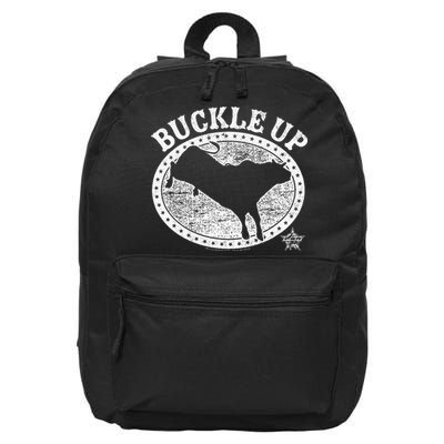 Pbr Professional Bull Riders Buckle Up 16 in Basic Backpack