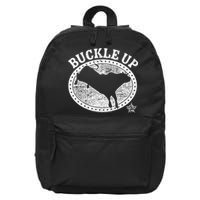 Pbr Professional Bull Riders Buckle Up 16 in Basic Backpack