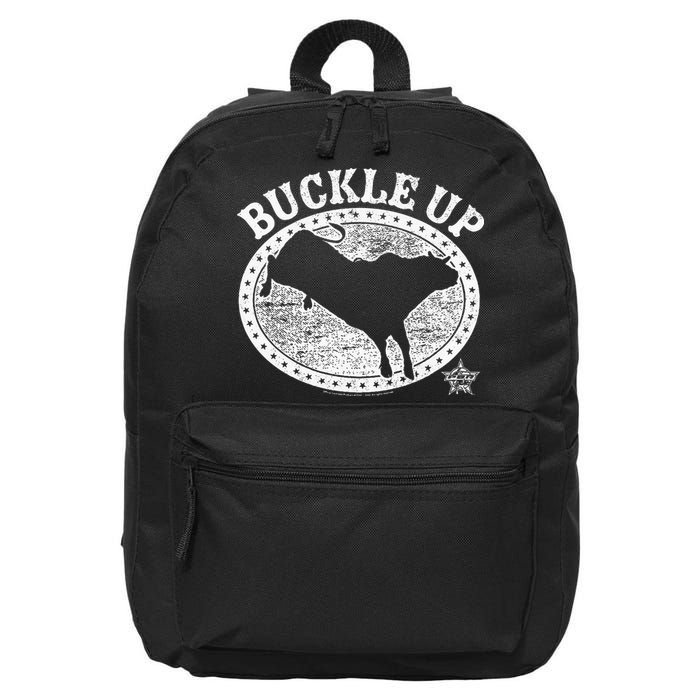 Pbr Professional Bull Riders Buckle Up 16 in Basic Backpack