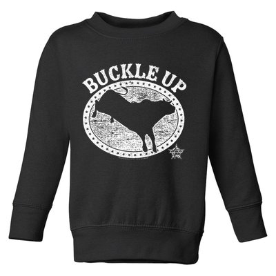 Pbr Professional Bull Riders Buckle Up Toddler Sweatshirt