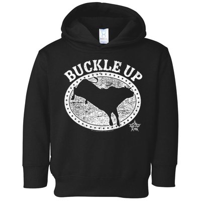 Pbr Professional Bull Riders Buckle Up Toddler Hoodie
