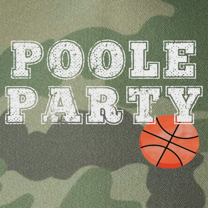 Poole Party Basketball Legacy Tie Dye Trucker Hat