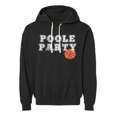 Poole Party Basketball Garment-Dyed Fleece Hoodie