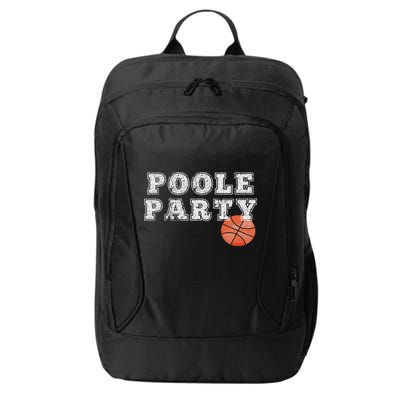 Poole Party Basketball City Backpack