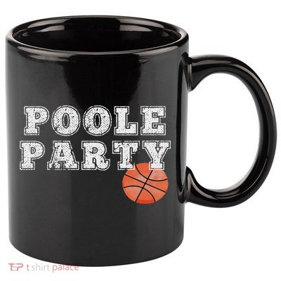 Poole Party Basketball 11oz C Handle Ceramic Mug