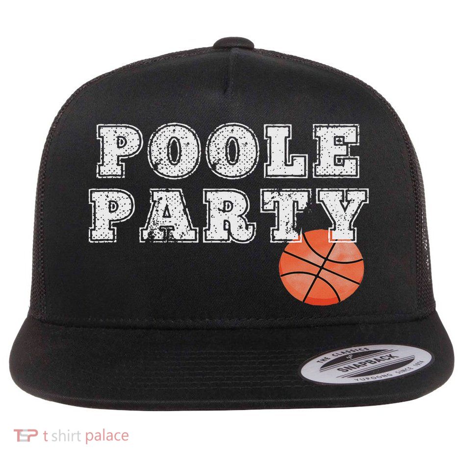 Poole Party Basketball Flatbill Hat