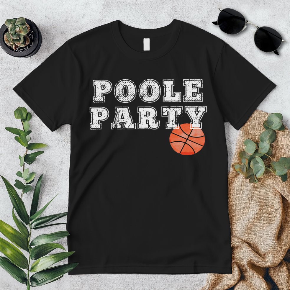 Poole Party Basketball Premium T-Shirt