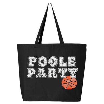 Poole Party Basketball 25L Jumbo Tote