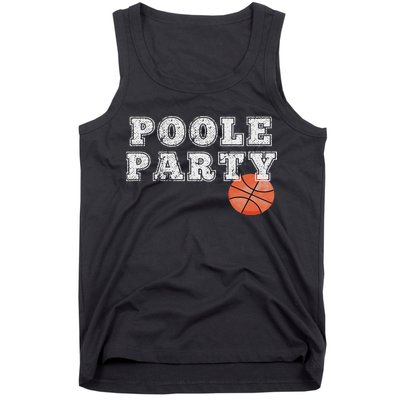 Poole Party Basketball Tank Top