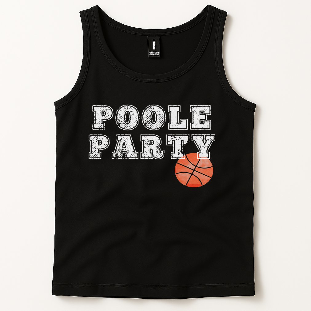 Poole Party Basketball Tank Top