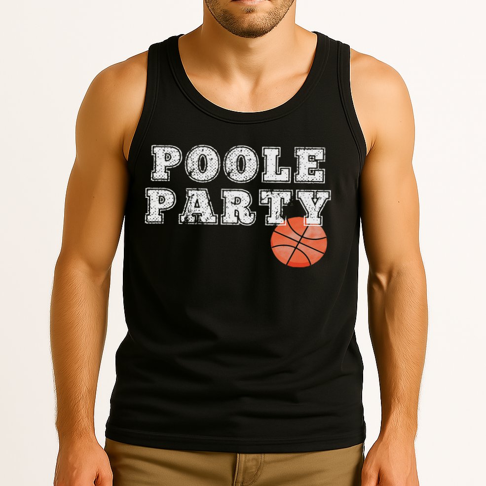 Poole Party Basketball Tank Top