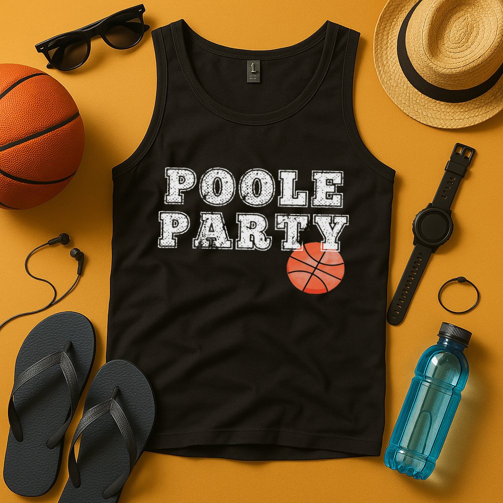 Poole Party Basketball Tank Top