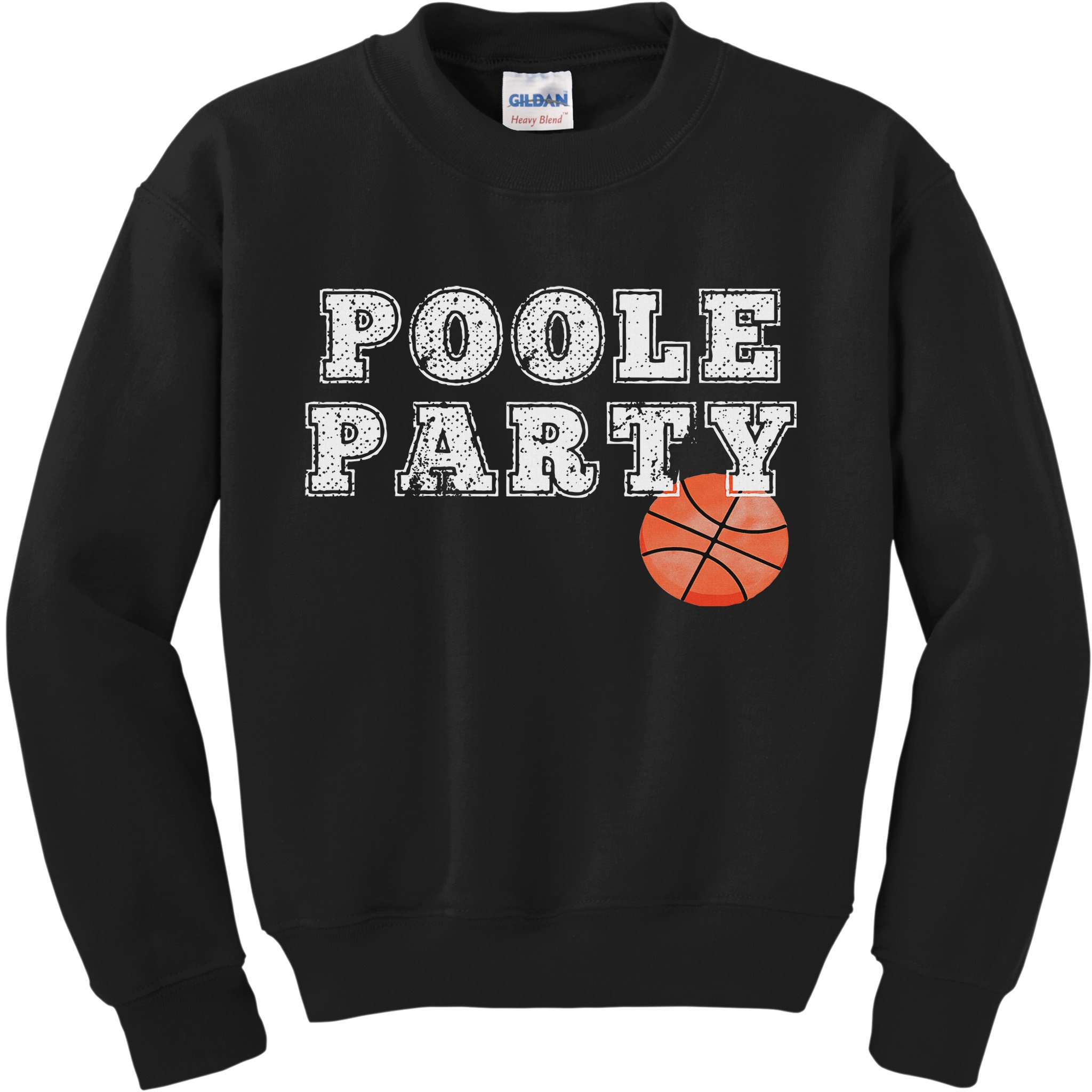 Poole Party Basketball Kids Sweatshirt