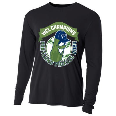 Portland Pickles Baseball 2024 Cooling Performance Long Sleeve Crew