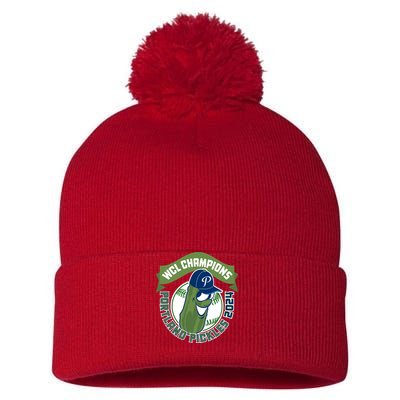 Portland Pickles Baseball 2024 Pom Pom 12in Knit Beanie
