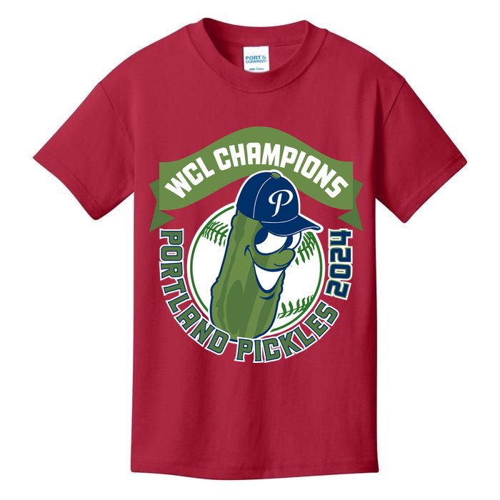 Portland Pickles Baseball 2024 Kids T-Shirt