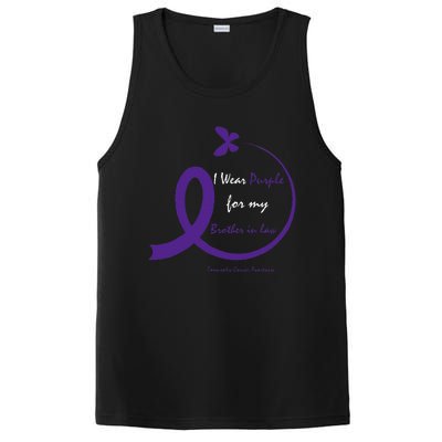 Products Purple Brother In Law Pancreatic Cancer Awareness  PosiCharge Competitor Tank