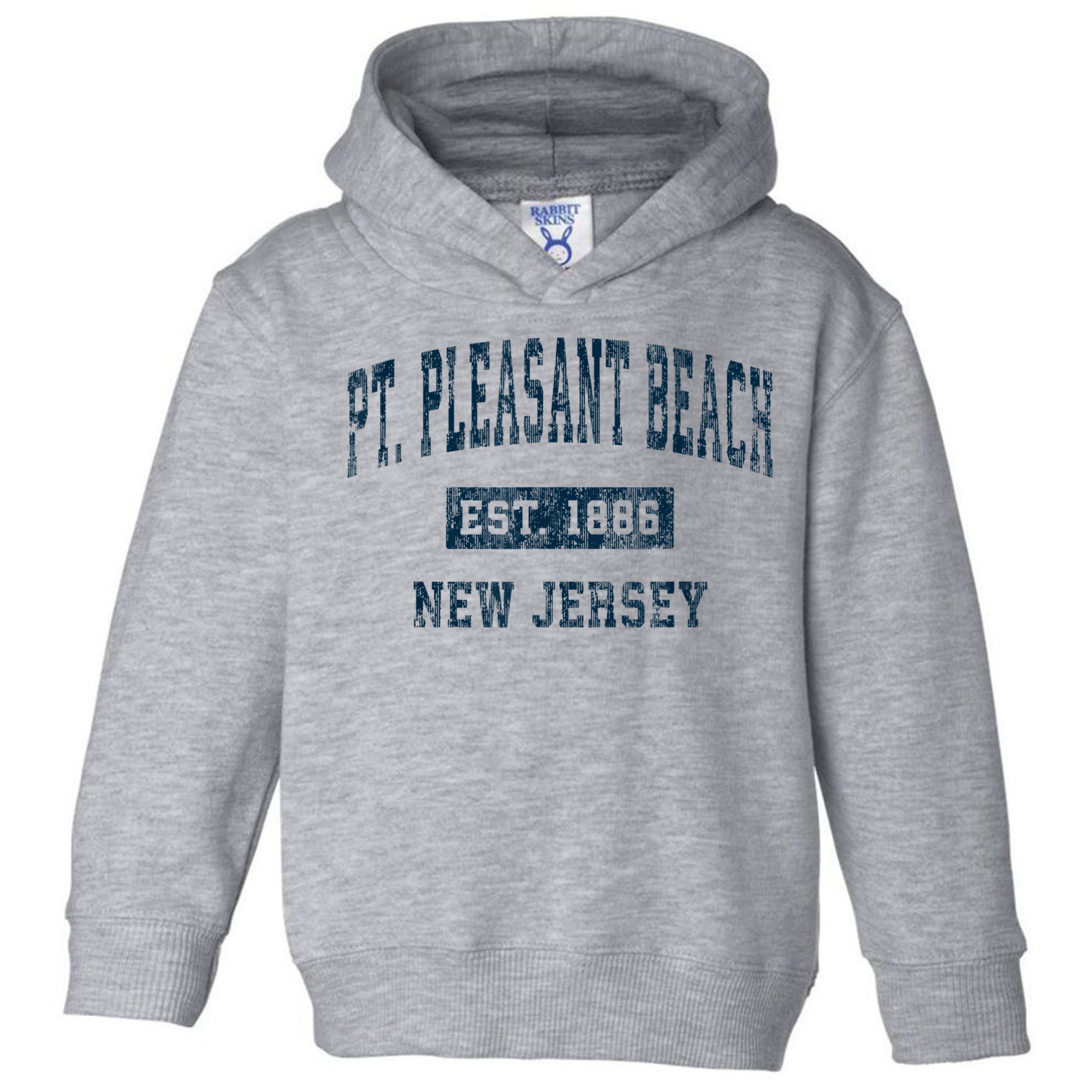Point Pleasant Beach New Jersey NJ Vintage Sports Design Toddler Hoodie