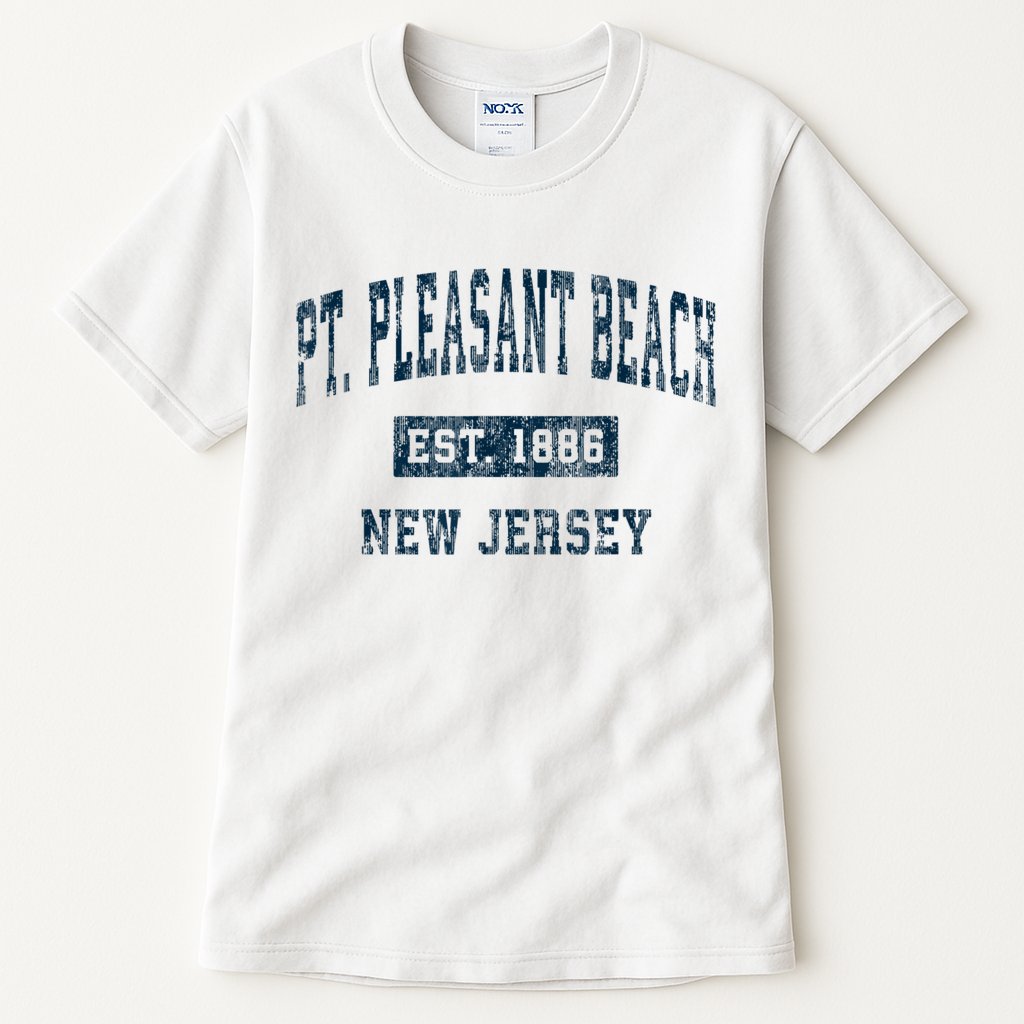 Point Pleasant Beach New Jersey NJ Vintage Sports Design Tall T-Shirt