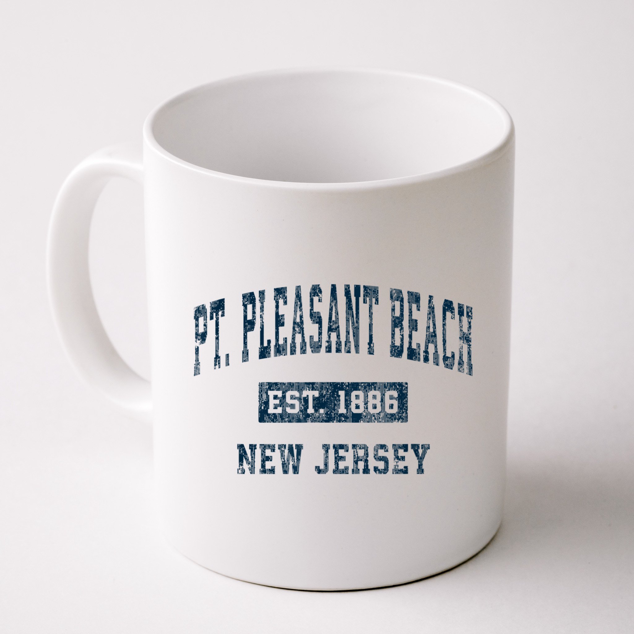 Point Pleasant Beach New Jersey NJ Vintage Sports Design Mug