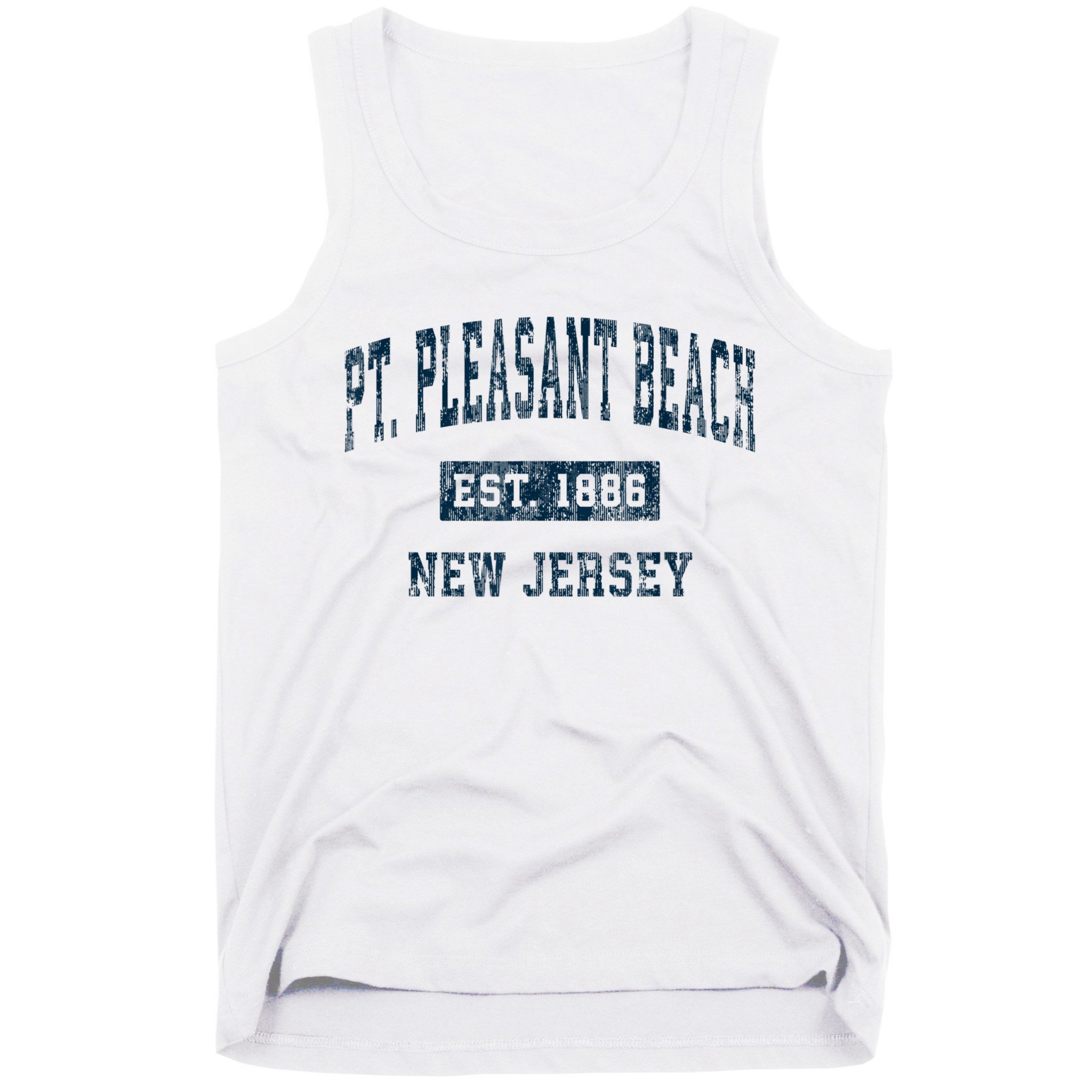 Point Pleasant Beach New Jersey NJ Vintage Sports Design Tank Top