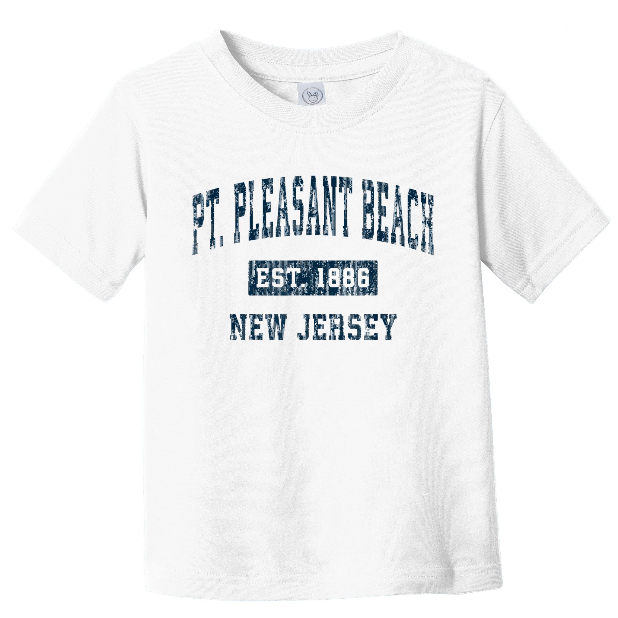 Point Pleasant Beach New Jersey NJ Vintage Sports Design Toddler T-Shirt