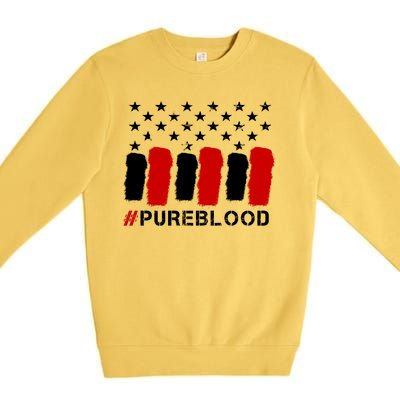 #Pureblood Pure Blood Movement Freedom Premium Crewneck Sweatshirt