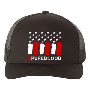 #Pureblood Pure Blood Movement Freedom Yupoong Adult 5-Panel Trucker Hat