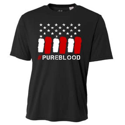 #Pureblood Pure Blood Movement Freedom Cooling Performance Crew T-Shirt