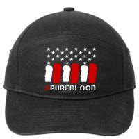 #Pureblood Pure Blood Movement Freedom 7-Panel Snapback Hat