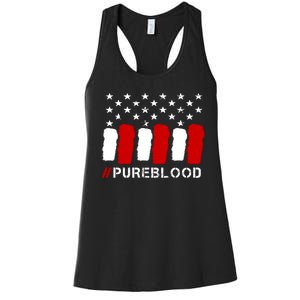 #Pureblood Pure Blood Movement Freedom Women's Racerback Tank