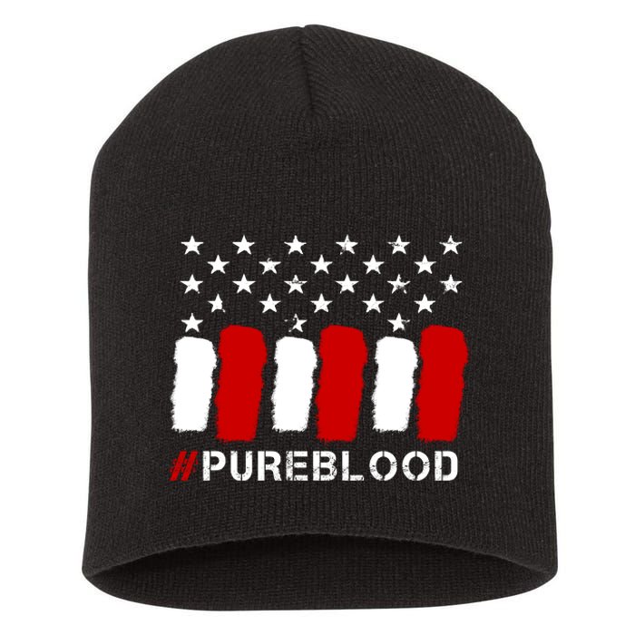 #Pureblood Pure Blood Movement Freedom Short Acrylic Beanie